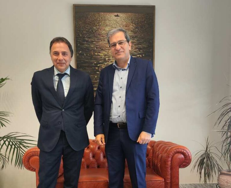 Συνάντηση του Πρύτανη του ΠΔΜ με τον Υποδιοικητή της ΤτΕ για το κτίριο της Τράπεζας της Ελλάδος στη Φλώρινα