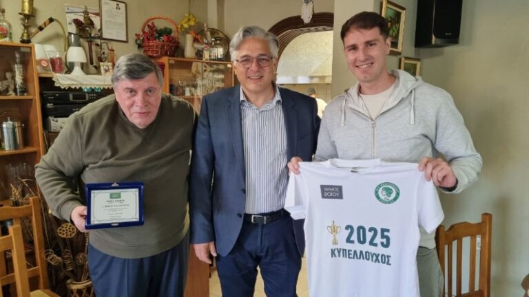 Εκδήλωση του Δήμου Βοΐου προς τιμήν του Μακεδονικού Σιάτιστας για την κατάκτηση του κυπέλλου ΕΠΣ Κοζάνης