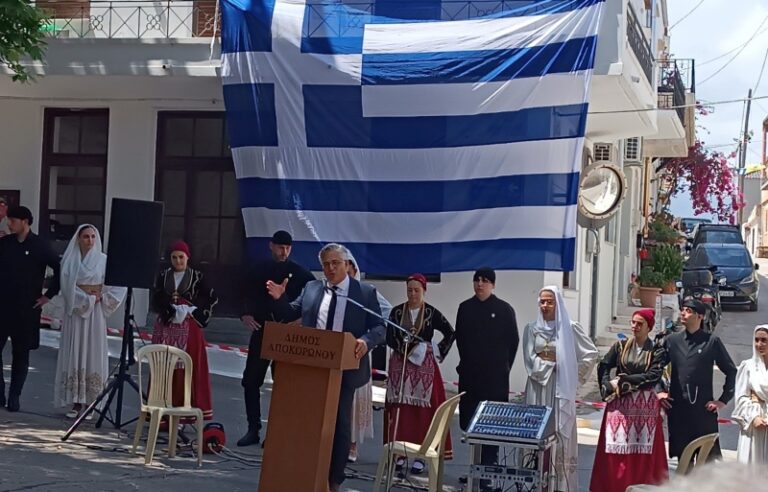 Επίσκεψη αντιπροσωπίας του Δήμου Βοΐου στο Δήμο Αποκορώνου για τις εκδηλώσεις της επετείου της Μεταπολιτευτικής Επανάστασης