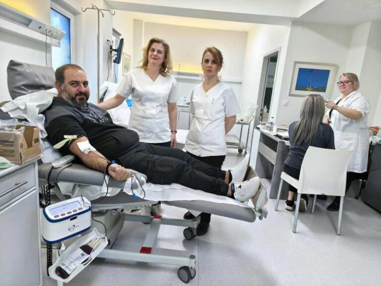 Μια πράξη ζωής από τη Γενική Κλινική Κοζάνης: Εθελοντική αιμοδοσία με μήνυμα αλληλεγγύης