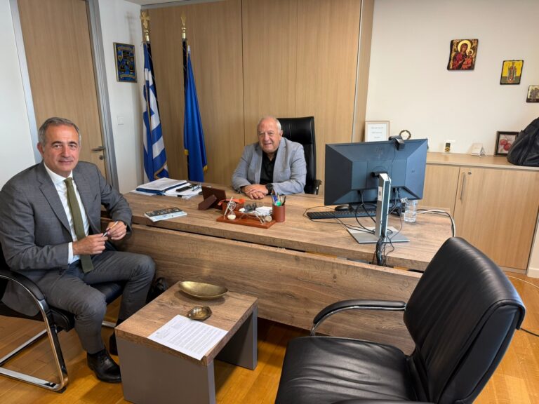 Επίσκεψη του βουλευτή ΠΕ Κοζάνης Στάθη Κωνσταντινίδη στην Ειδική Υπηρεσία ΔΑΜ για την πορεία των προγραμμάτων και δράσεων στην ΠΕ Κοζάνης